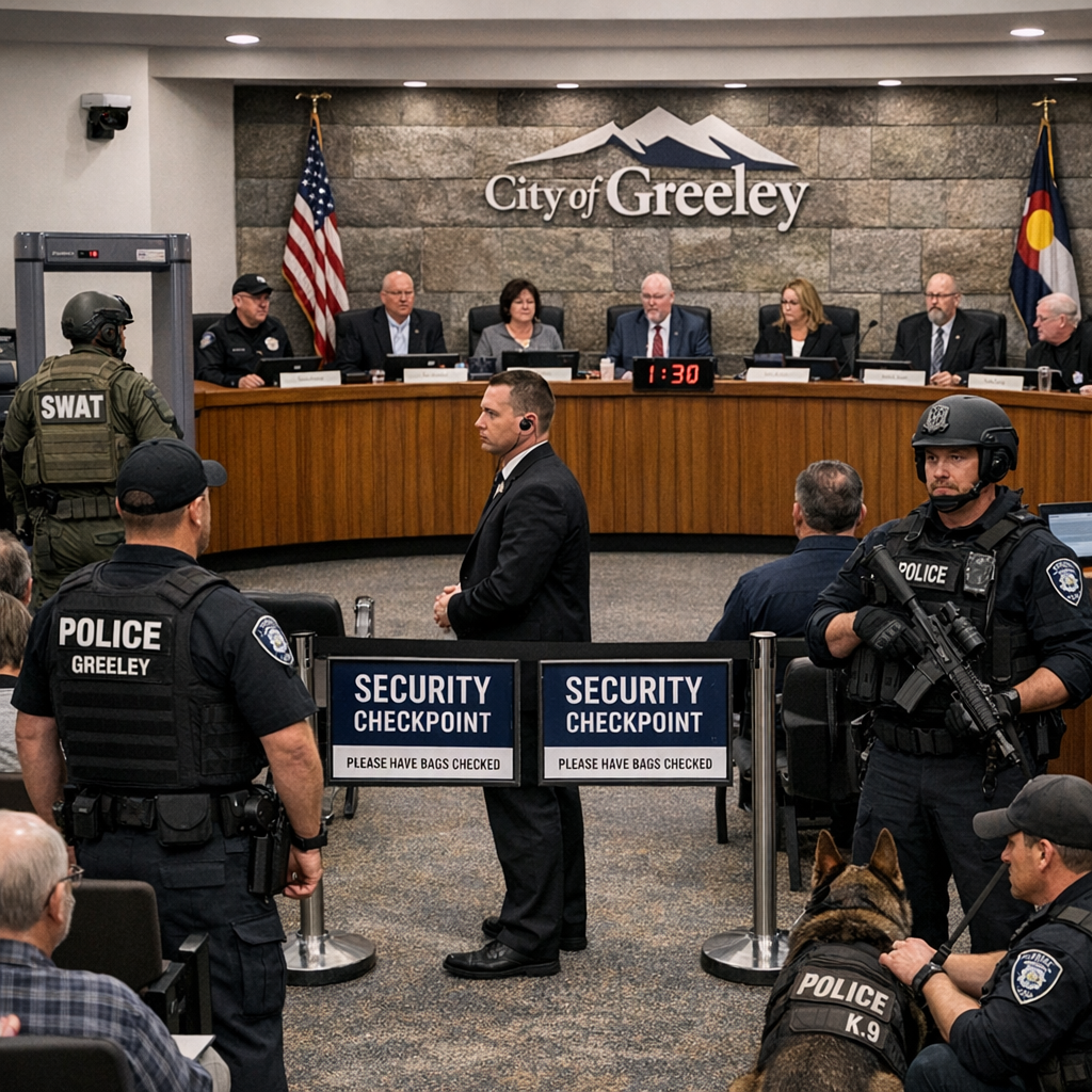Greeley City Council Implements New Safety Measures for Public Meetings